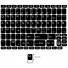N1 Schwarze Tastaturaufkleber – großes Set - 12,5:10,5mm
