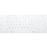 N18 Weiss Tastaturaufkleber Apple – großes Set - 14:14mm