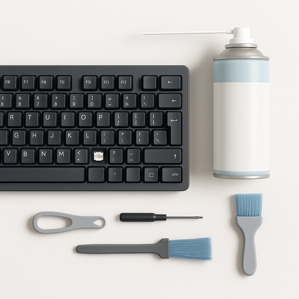 Lernen Sie, wie man eine Tastaturtaste mit einfachen Schritten repariert