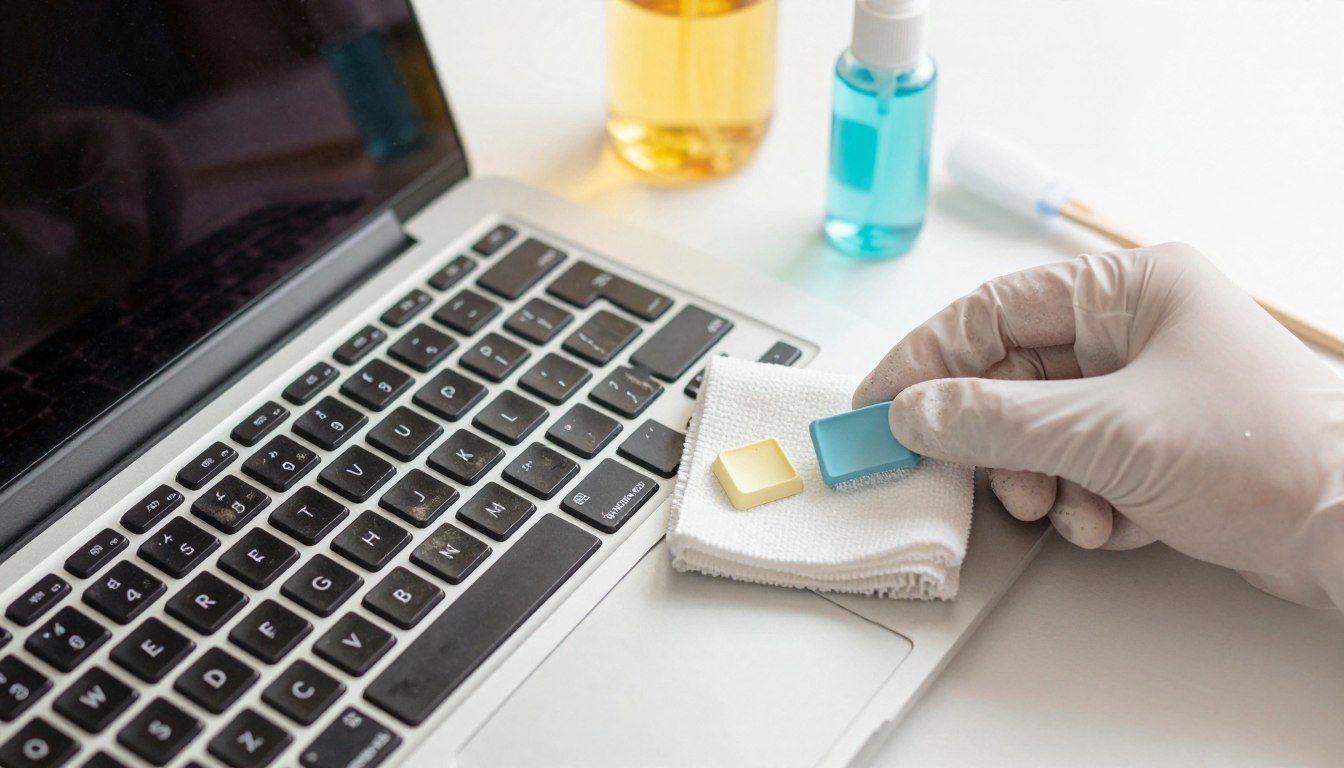 Wie man klemmende Tasten auf einem Laptop repariert: Schritt-für-Schritt-Anleitung